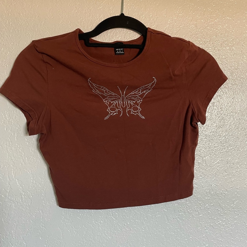 shein cropped top